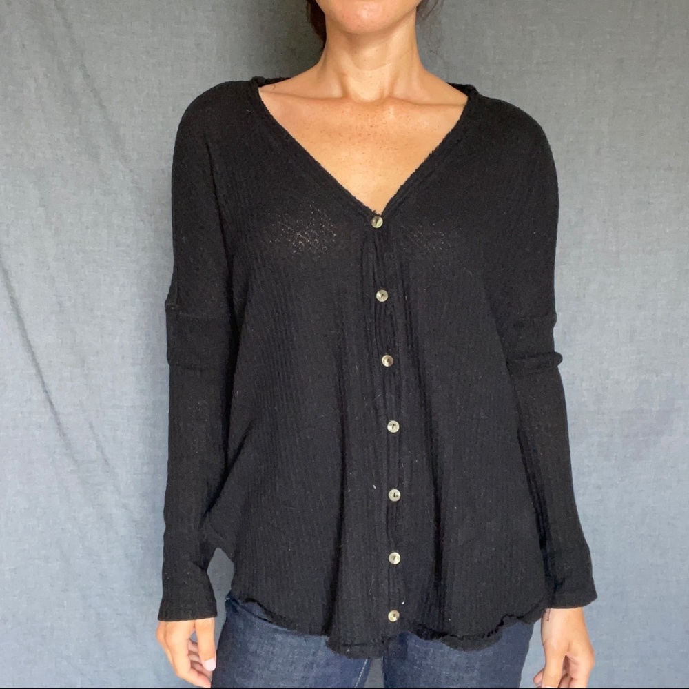 Urban Outfitters Waffle Knit Top